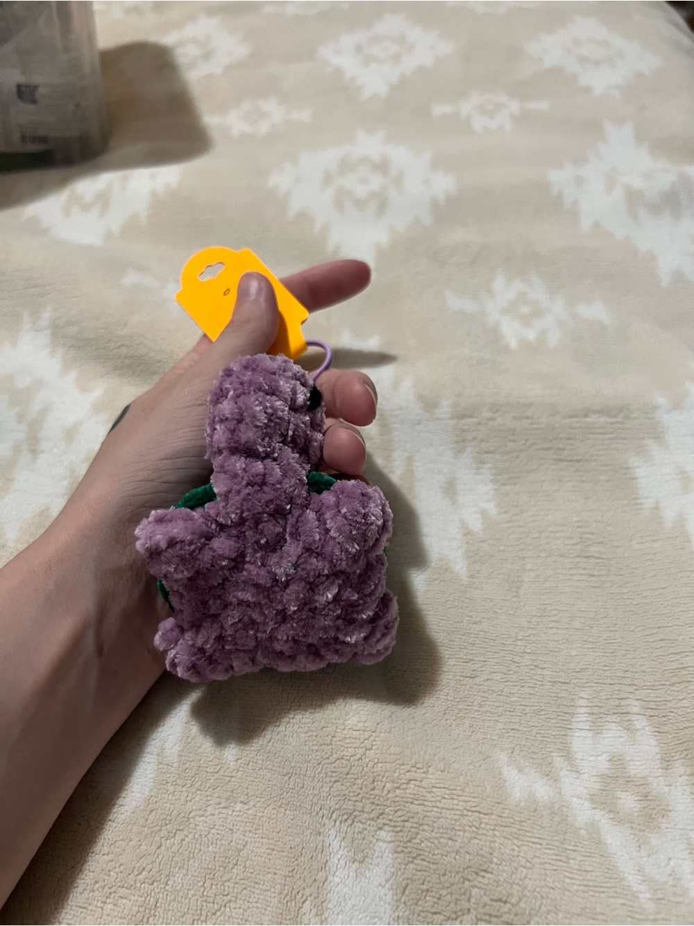 Mini Crocheted Turtle Keychain 🐢 - Picture 7 of 10